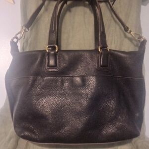 Fossil 1954 Brown Pebbled Leather Purse Handbag